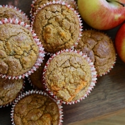Appeltaart Muffins van Moesappels - Glutenvrij & Suikervrij
