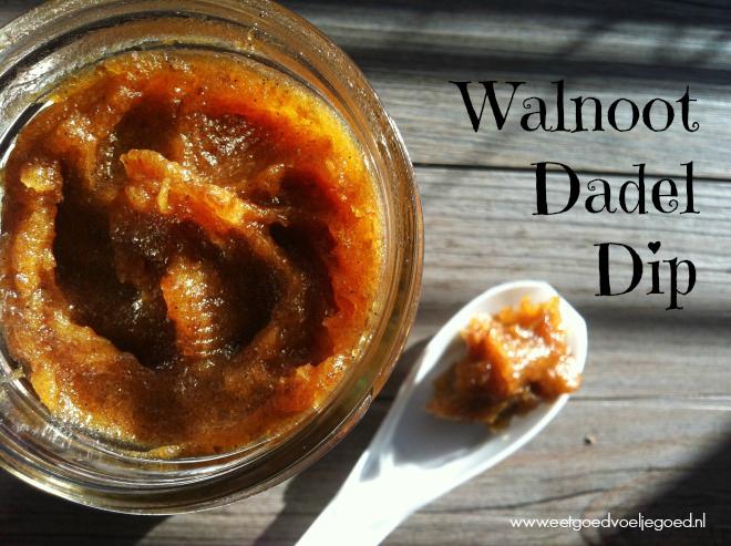 Walnoot Dadel dip