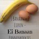 Kokos Banaan Ei Pannenkoekjes