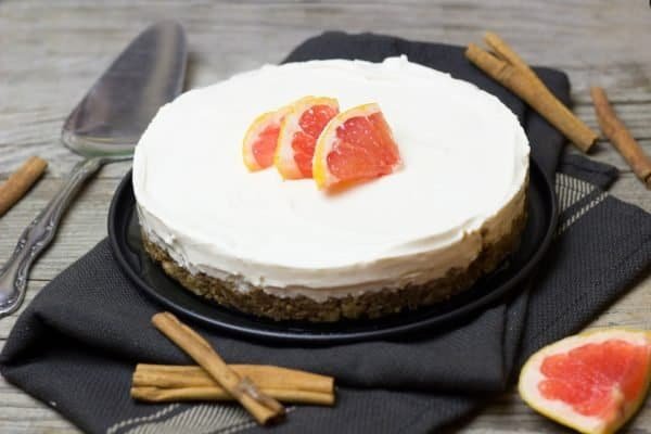 Grapefruit Vegan cheesecake Grapefruit Vegan cheesecake