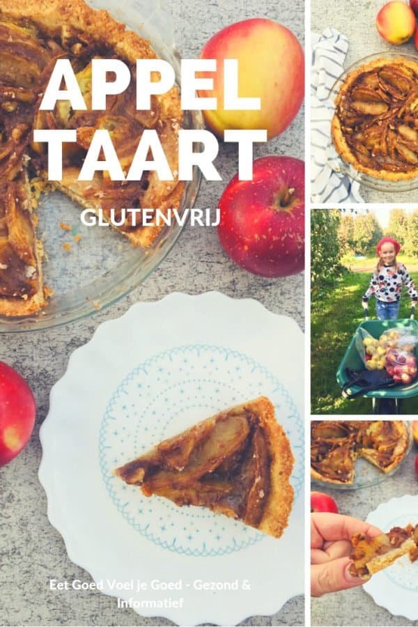 Appeltaart collage appeltaart glutenvrij