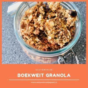 Glutenvrije Boekweit Granola