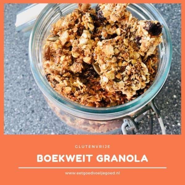 Boekweit-Granola Glutenvrije Boekweit Granola
